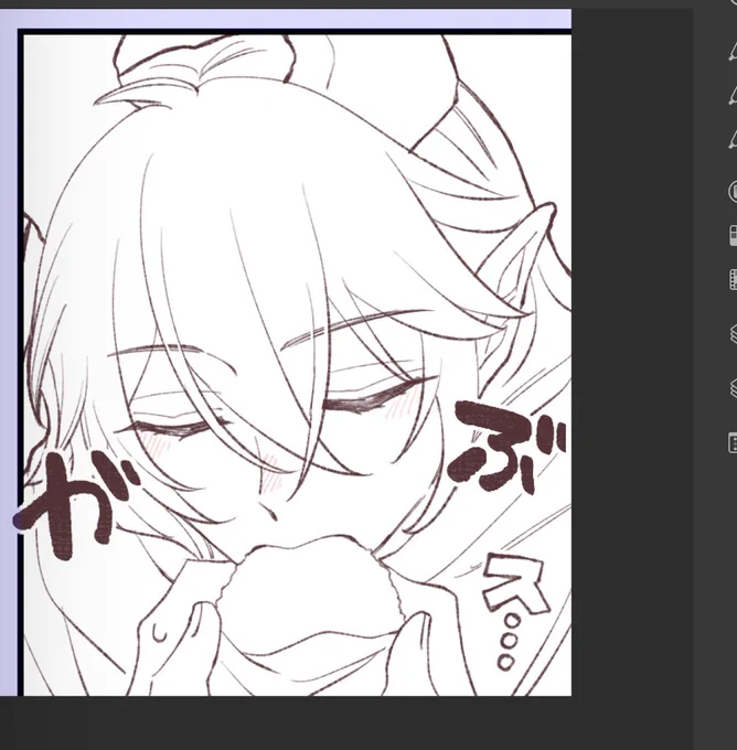 マ監♂を描く…………‼️😡(決意の表情) 