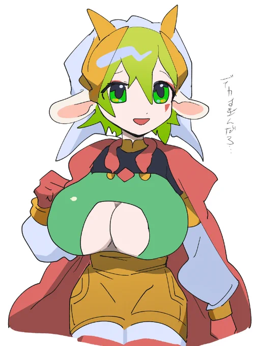 1枚目 AIが頑張って寄せたヘルピエル 2枚目 AIが頑張って寄せたヘルピエルに人間が頑張って寄せて描いたヘルピエル 