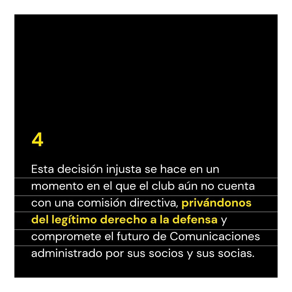 4️⃣ Claves para entender la estafa del Juez Fernando D'Alessandro al Club Comunicaciones. 🌓

#ComuNoSeRoba
#ComuNoSeVende

<a href="/morenabeltran10/">More Beltrán⭐️⭐️⭐️</a> <a href="/AlinaMoine/">Alina Moine</a> <a href="/PolloVignolo/">Sebastián Vignolo</a>