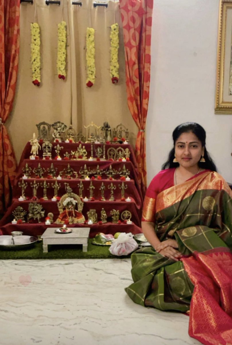 Gayatri_Raguram's tweet photo. #HappyNavratri2022 https://t.co/swrLdvpY7i