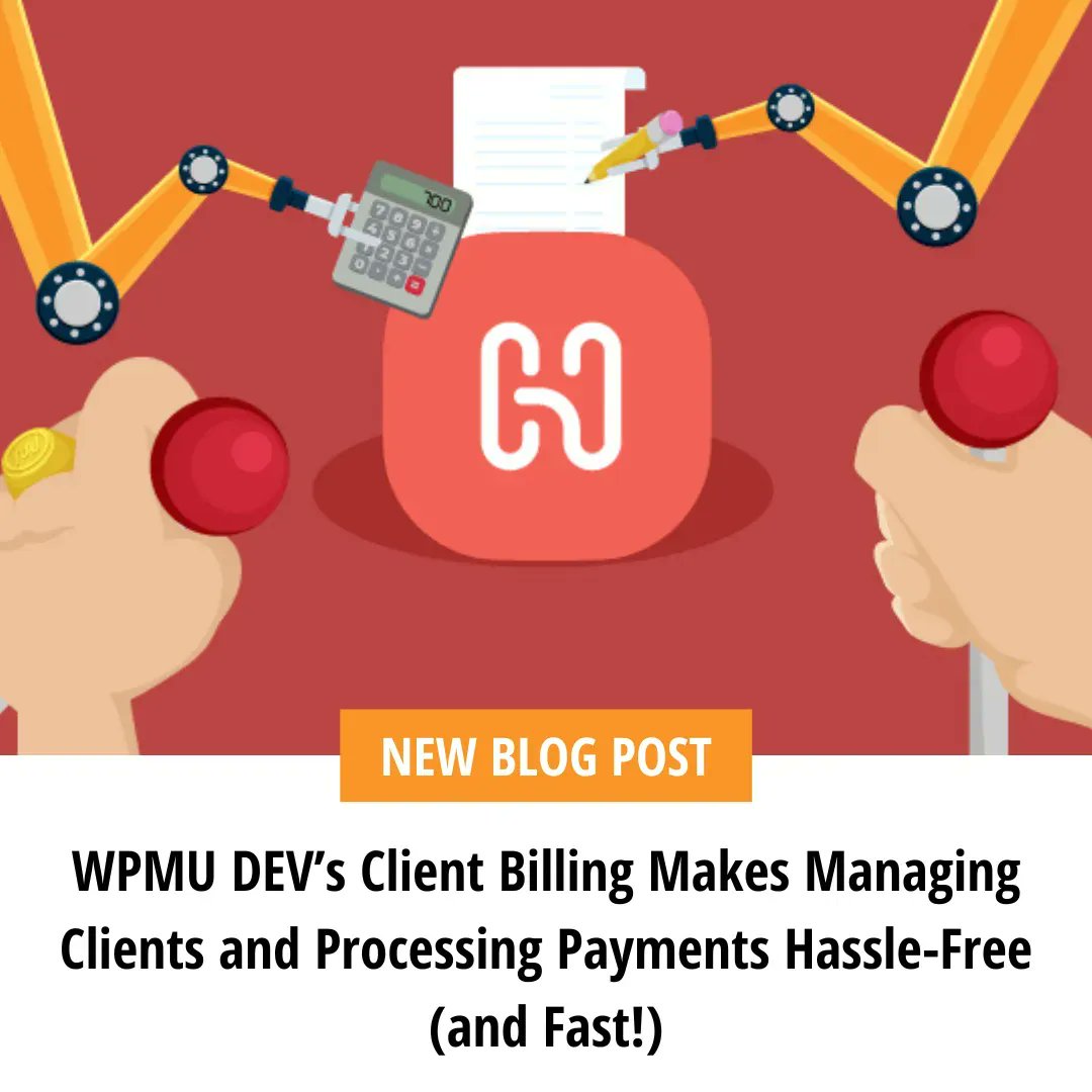 wpmudev's tweet photo. Check out this step-by-step walkthrough of our integrated billing system and learn how you can use it to automate the way you manage and bill clients. π³ π΅
https://t.co/ViXZzg5uJV
#WPMUDEV #WordPress #ClientBilling #Blog #Billing #Client #Clients #ClientBillingManagement https://t.co/283wMT5Y6M