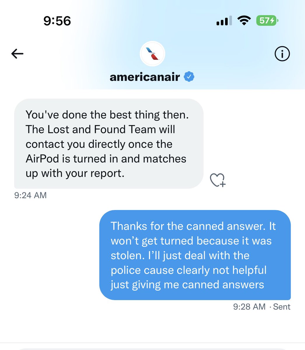 HomesbyAlexCruz's tweet photo. @AmericanAir is the worst. I will never fly them again. They don’t care that an employee or vendor stole a passengers personal item. Gen 2 @Apple AirPod have precise tracking, and I have an address. At this point I’ll spend more then they are worth just out of principle https://t.co/droCC1PkB6