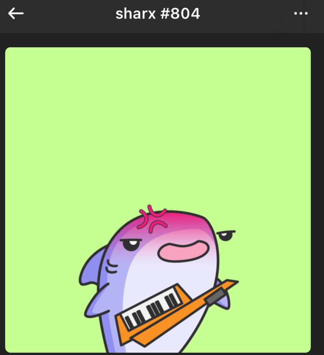 solanaNFT101's tweet photo. This little dude is so cute .. you wouldn’t believe me when I tell you this nft comes with super powers. Wanna know more … go follow @SharkyFi have a peek at this project trust me … this is for the real ones #nftboss #doingitright #BuildingTheFuture #sharx https://t.co/cPE1WUW0iC