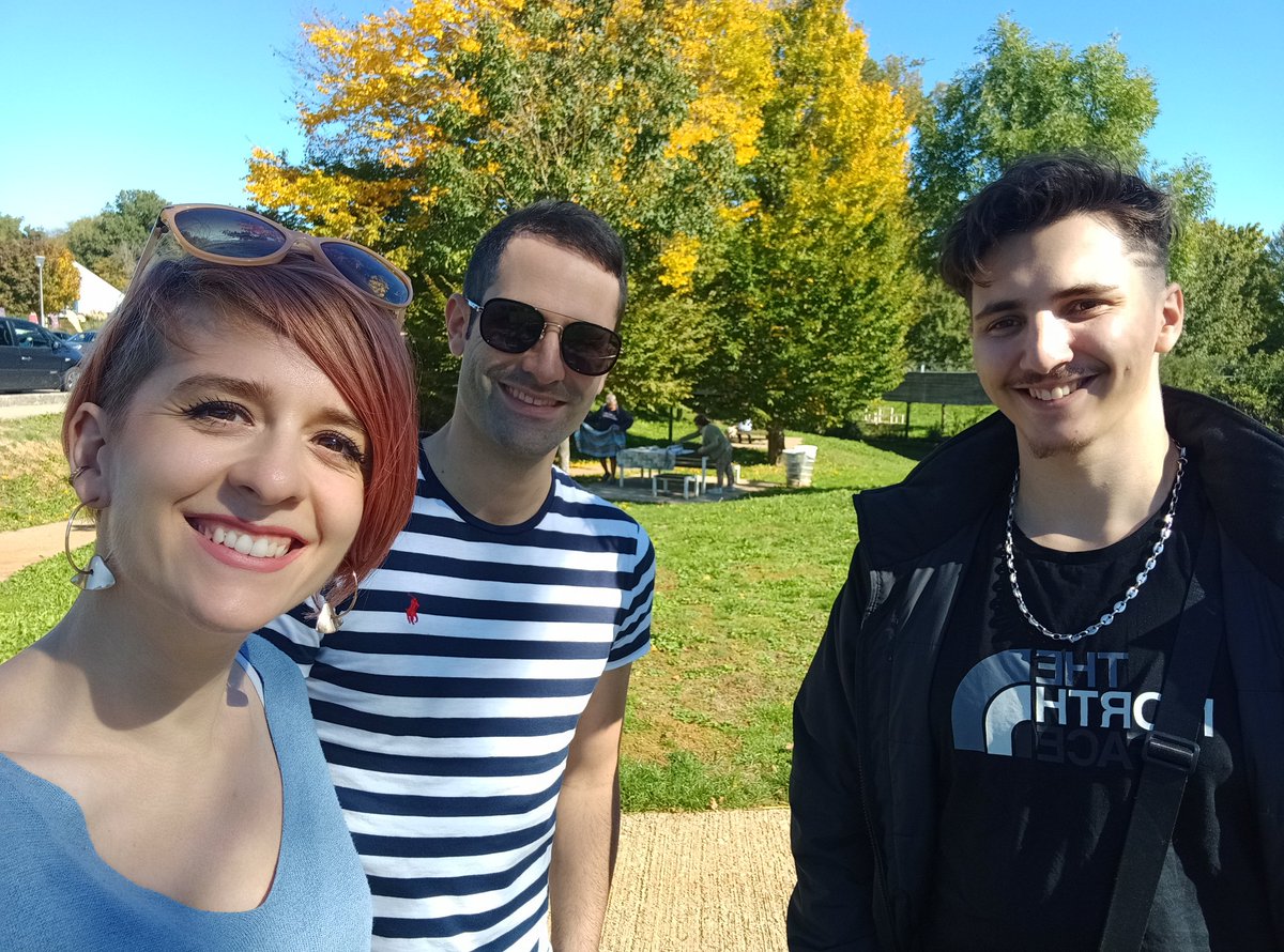 DV Lucas Flenghi et DV Mélanie Coquelle aussi en route avec Breth, helpers !