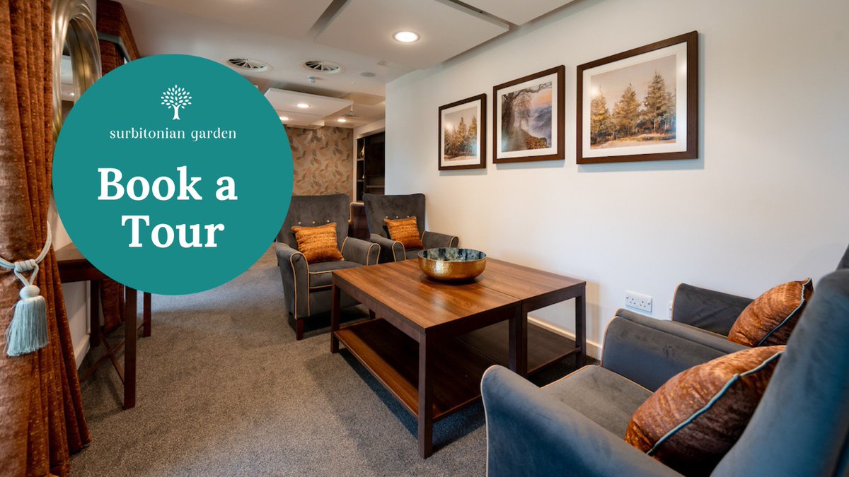 SurbitonianGdns's tweet photo. We are now booking guided tours around our wonderful #carehome! There is no better way to experience the atmosphere &amp; warmth we offer our residents, so come &amp; see it for yourself. Phone us on 020 8051 4410 or visit https://t.co/csbr00USWN to register your interest. #surbiton https://t.co/FhQqozgDf9