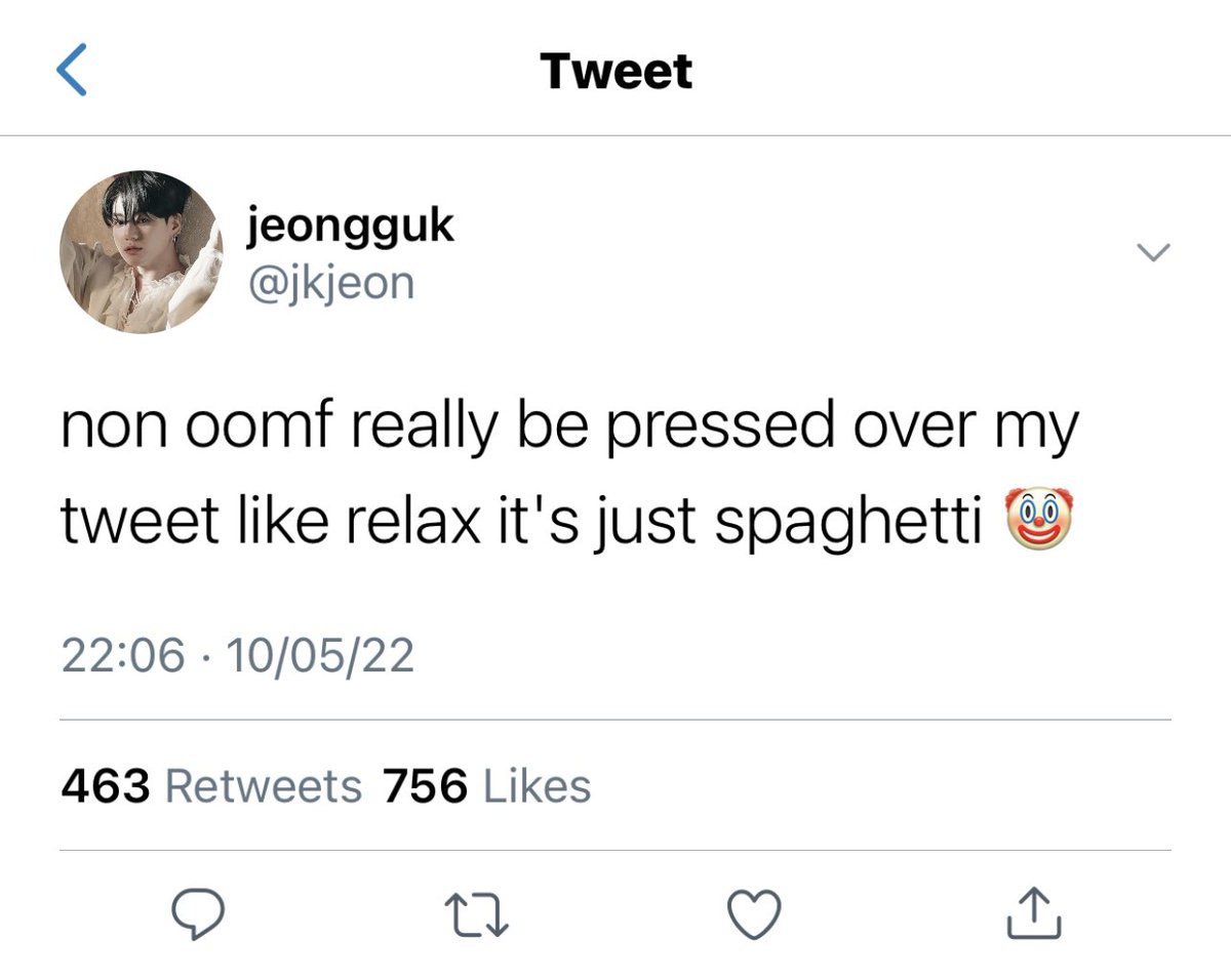 jiminslovre's tweet photo. Jollibee vs. McDonald's – a short #jikookau

wherein Jímīn is known to be McDonald's Spaghetti #1 hater, and he stumbles upon Jeönggúk's tweet praising the said spaghetti—causing an uproar between the two despite not knowing each other. https://t.co/4nudkMCzx7