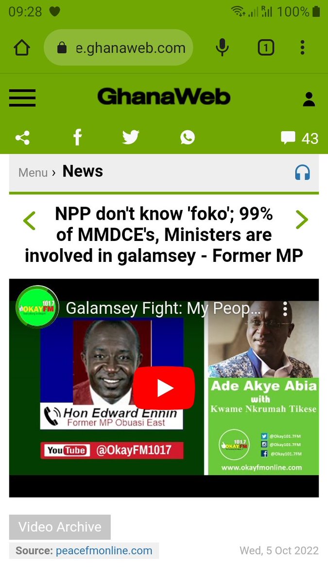 BigDaddyCee7's tweet image. Dis Ur Sakawa Speech Isn&apos;t Going To Stop The Ppl From Doing Galamsey,We Need Actions,So Be Bold,Investigate n Prosecute All The Govt Officials Involved In The Galamsey,Who Are Destroying Our Waters n Rainforest
#FearAkufoAddo
#FearAkufoAddo
#FearNPP
#FearNPP