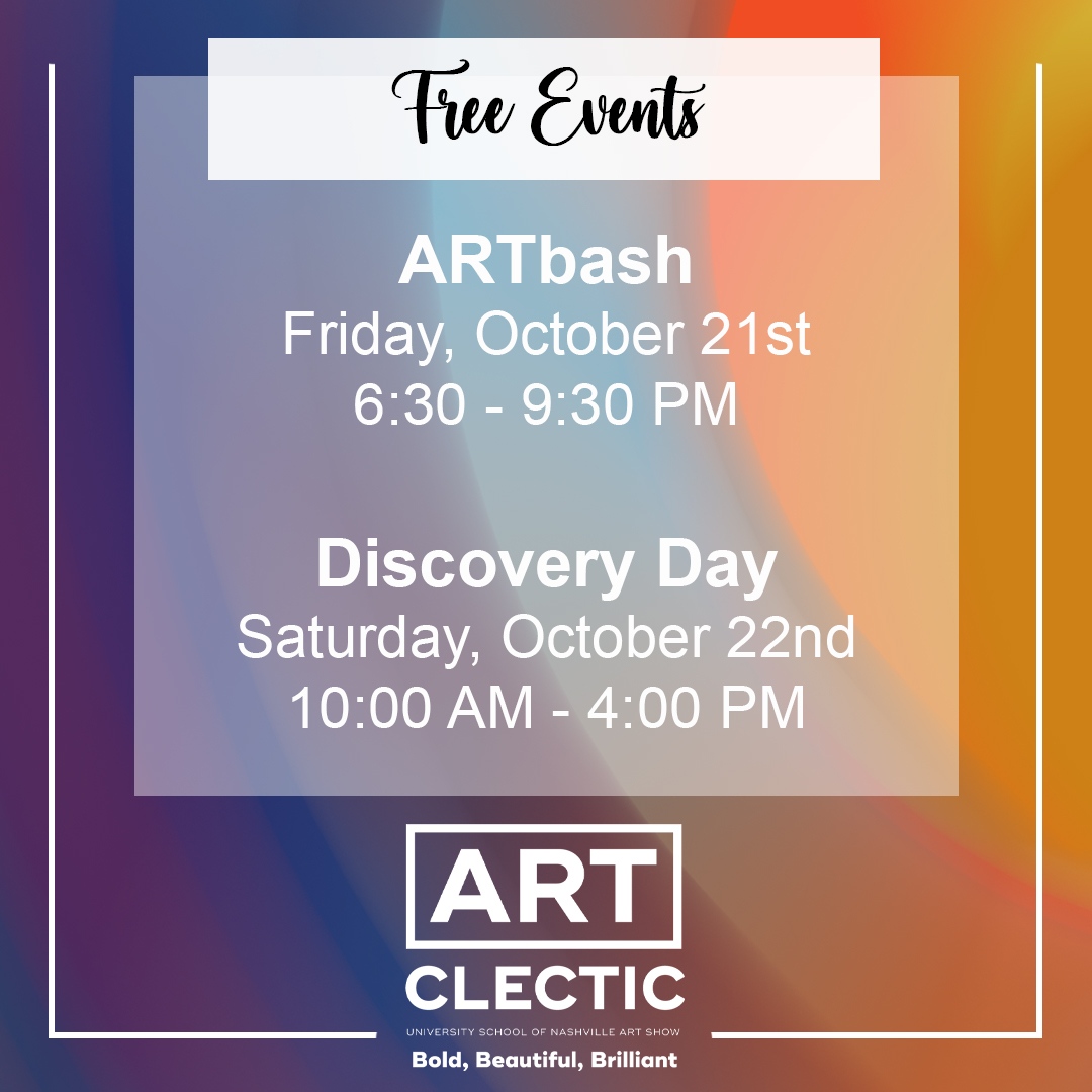 Artclectic's tweet photo. Did you know that our ARTbash &amp; Discovery Day are FREE and Open to the public? Come browse around in a relaxed atmosphere while enjoying drinks and snacks!

🔗in bio for more details https://t.co/9XbuJaJYGW