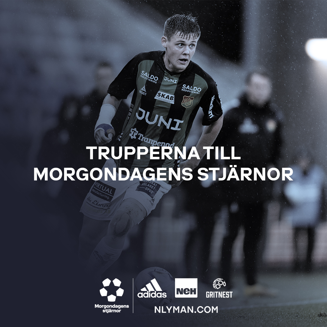 Lördagen den 26:e november spelas Morgondagens stjärnor på Bravida Arena i Göteborg. Trupperna för all star-matchen är nu framtagna och spikade av Ettanfotbolls sportchefsgrupp. 

Här ser du talangerna, födda 2002 eller senare, som är uttagna till respektive lag.