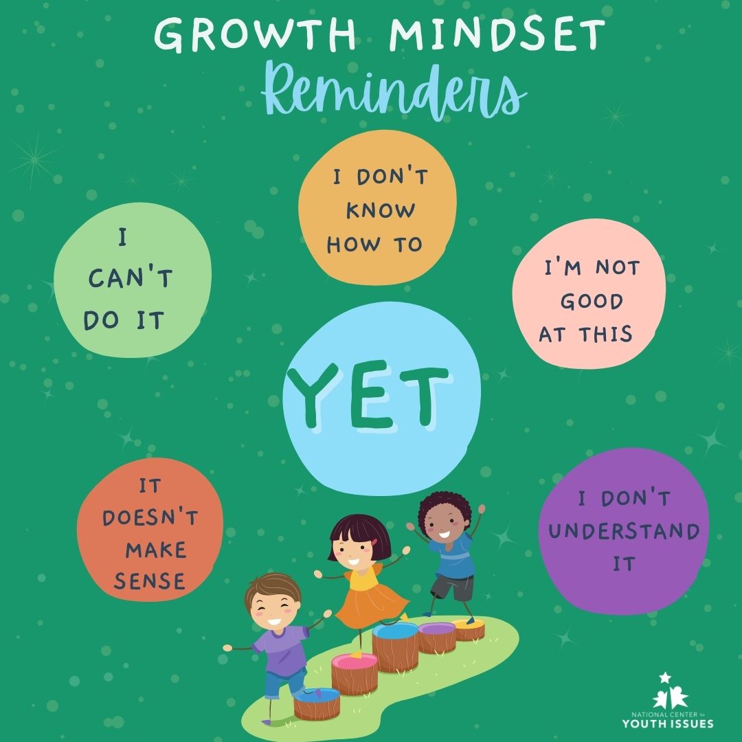 NCYI's tweet photo. YET. This one little word gives us so much freedom. It squashes doubt and shame and provides hope that we'll accomplish our goals, even if it takes a little longer than we'd hoped.
#growthmindset #accomplishgoals #hope https://t.co/U3Kirdwiec