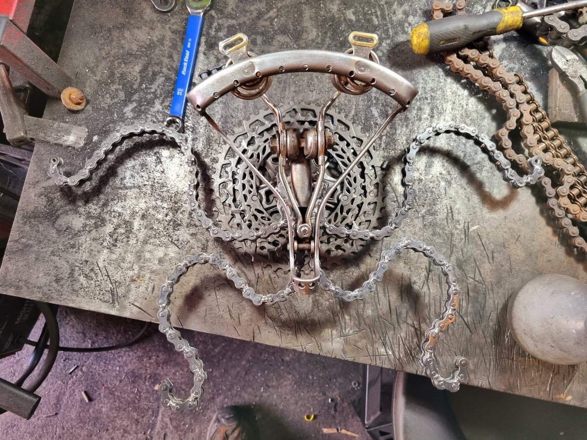 Thanks for your time @timwheelertalks 
I was so nervous. 
It will be an Octopus, honest it will.
#YesterdaysJunk