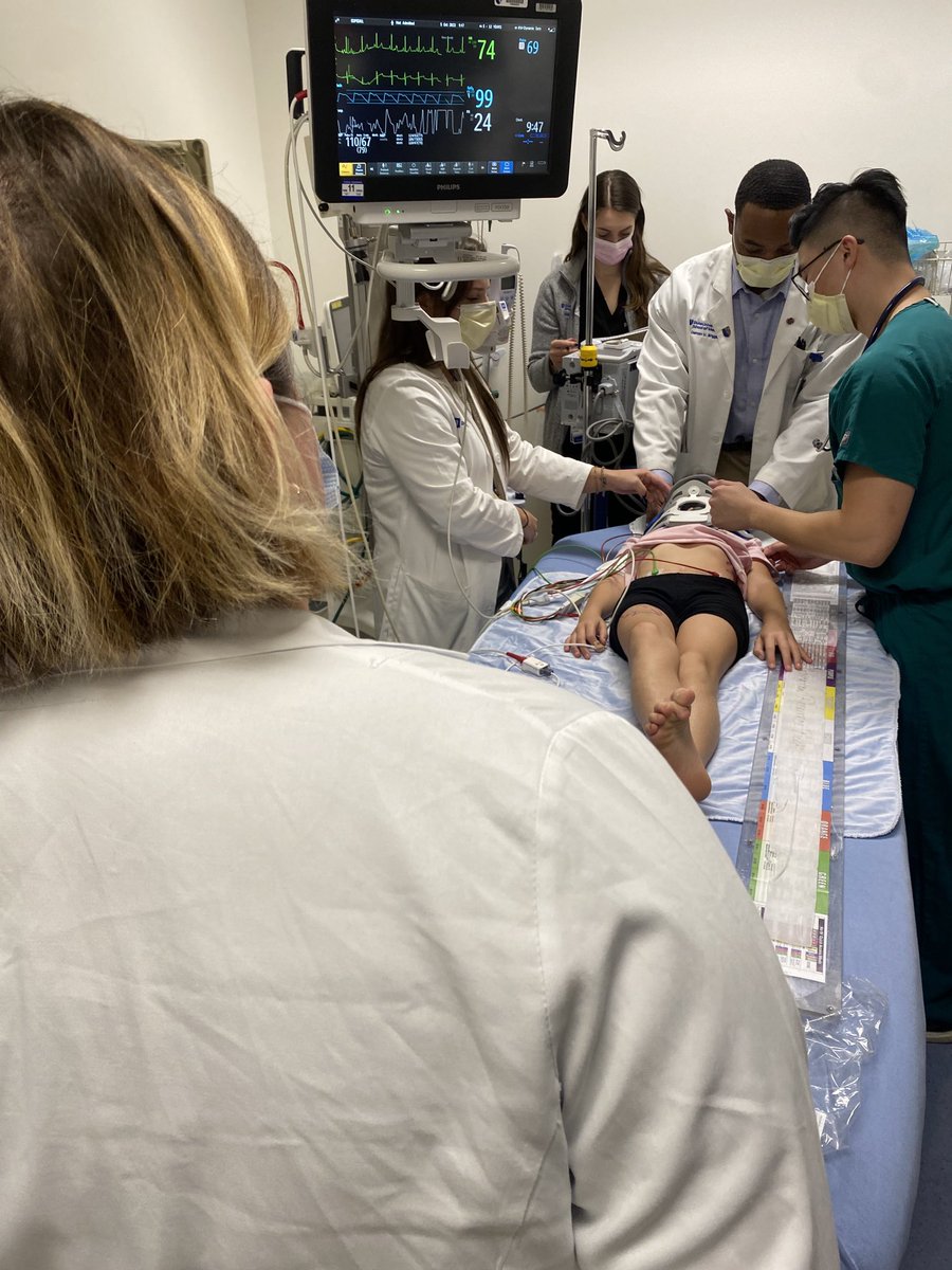 LisaTracyMD's tweet photo. Great job ⁦@DukeSurgRes⁩ ⁦@DukeTraumaCtr⁩ ⁦@dukepedssurgery⁩ ⁦@dukeemergency⁩ ⁦on today’s Pediatric Trauma Simulation. And thanks ⁦@chccs⁩ for a perfectly timed workday for our helper! #pedstrauma ⁦@Duke_Childrens⁩ ⁦@DukeSurgery⁩ https://t.co/sgIHVrGxCr