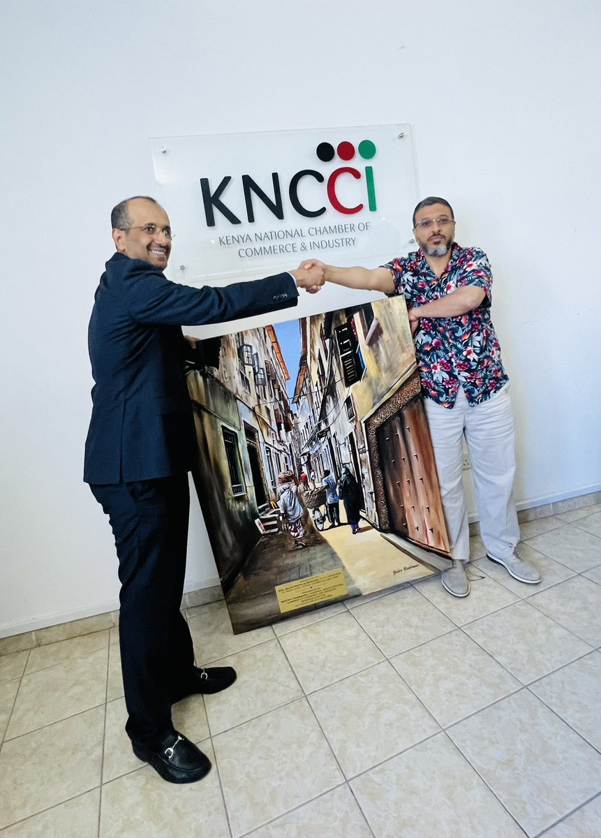 KncciMombasa's tweet photo. Today, the chairman @mustafaramadhn hosted a delegation of high-ranking port officials from Jeddah Islamic port led by Eng. Majed Rafed Al-Argoubi the Vice President of Port Operations and Eng. Hamadi Nadhrah the deputy C.E.O of Red Sea Gateway Terminal. @A_S_Nassir @Kenya_Ports https://t.co/NSNssi4Pm2