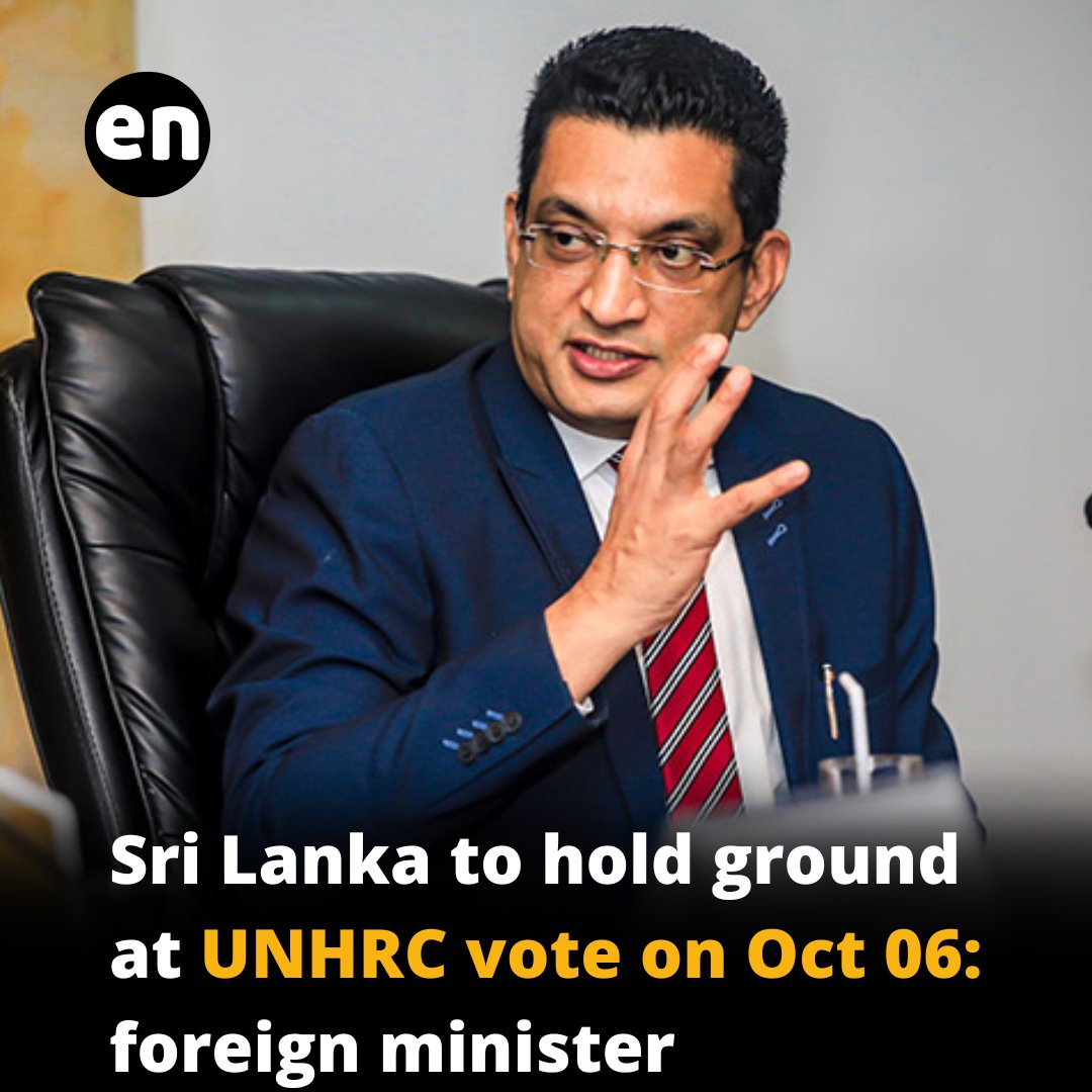 Sandyvadi's tweet photo. #HRC51 is about promoting reconciliation, accountability and human rights missing during the rajapaksa era in #SriLanka, not holding Gota's ground for the killings, abductions, corruption, #warcrimes and #EconomicCrisisLK 

#whitevan 
#ATHK

@UN_HRC https://t.co/9EswAUERTU