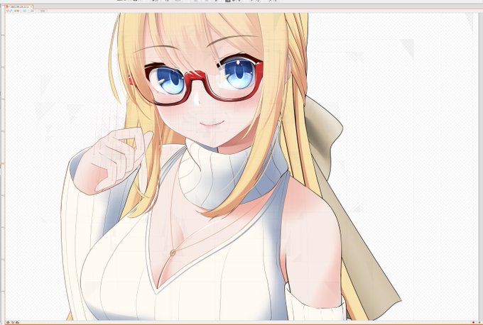 胸元のレースOFFにできる。 