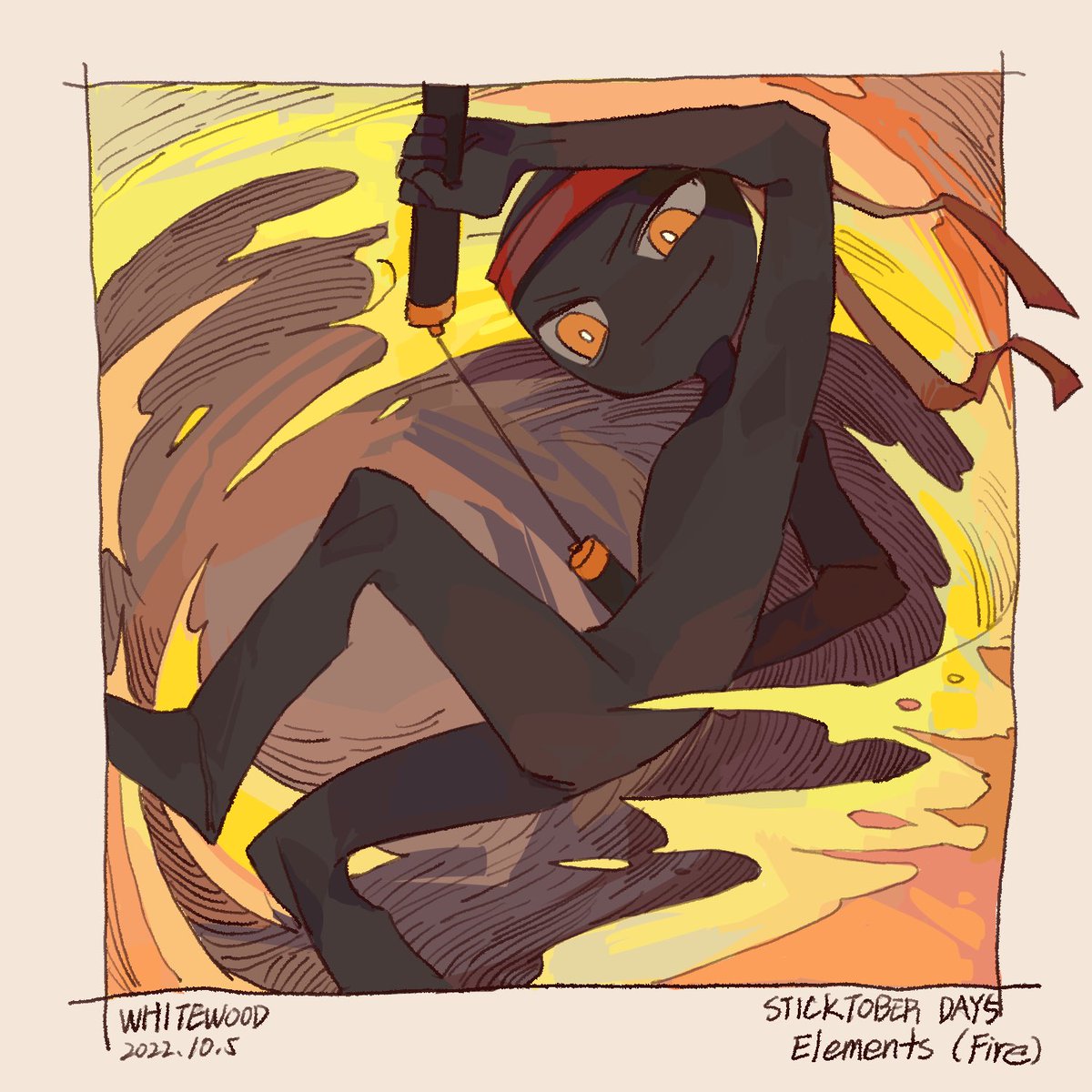 nothing234689's tweet photo. Day5:Elements
#sticktober #sticktober2022 https://t.co/njyuZSoE58
