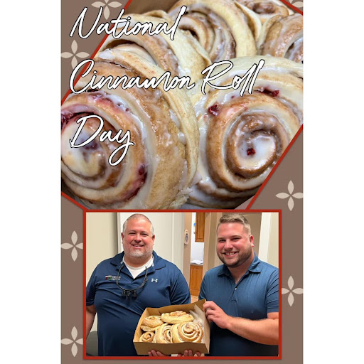 #NationalCinnamonRollDay! 🌀 Just one of the sweet holidays we appreciate here at the office! #SupportYourLocalDentist  
Thank you for spoiling us!!

#TorgheleDental #TorgheleandSchmid #TorgheleTeam #DentalSmilesMonth
#DentalLife #BestDentist #DentalClinic #DentalOffice  #Ogden