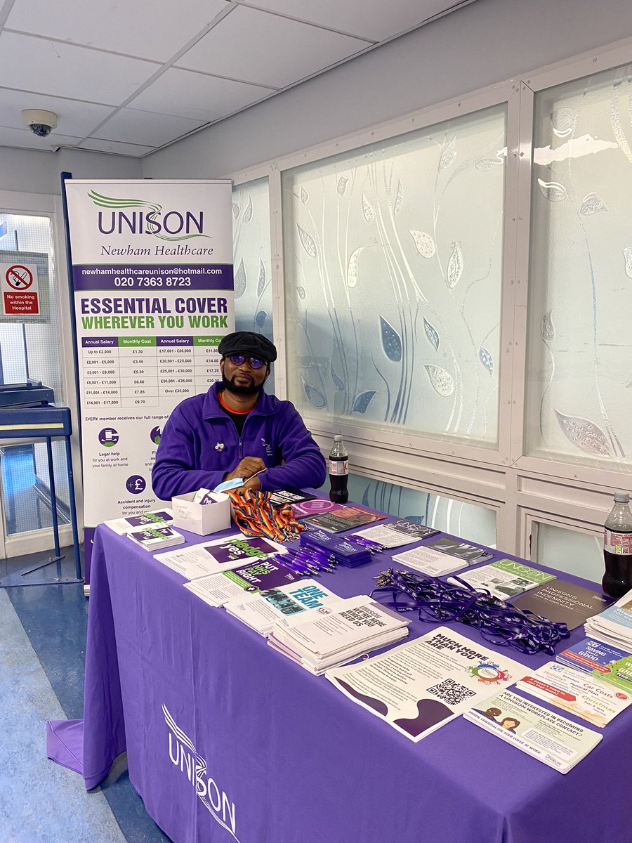 Rosieorganiser's tweet photo. Chris Akaluka, Newham Healthcare Branch Secretary speaking to members today! #StrongerInUNISON https://t.co/3Ncfp9PWhp