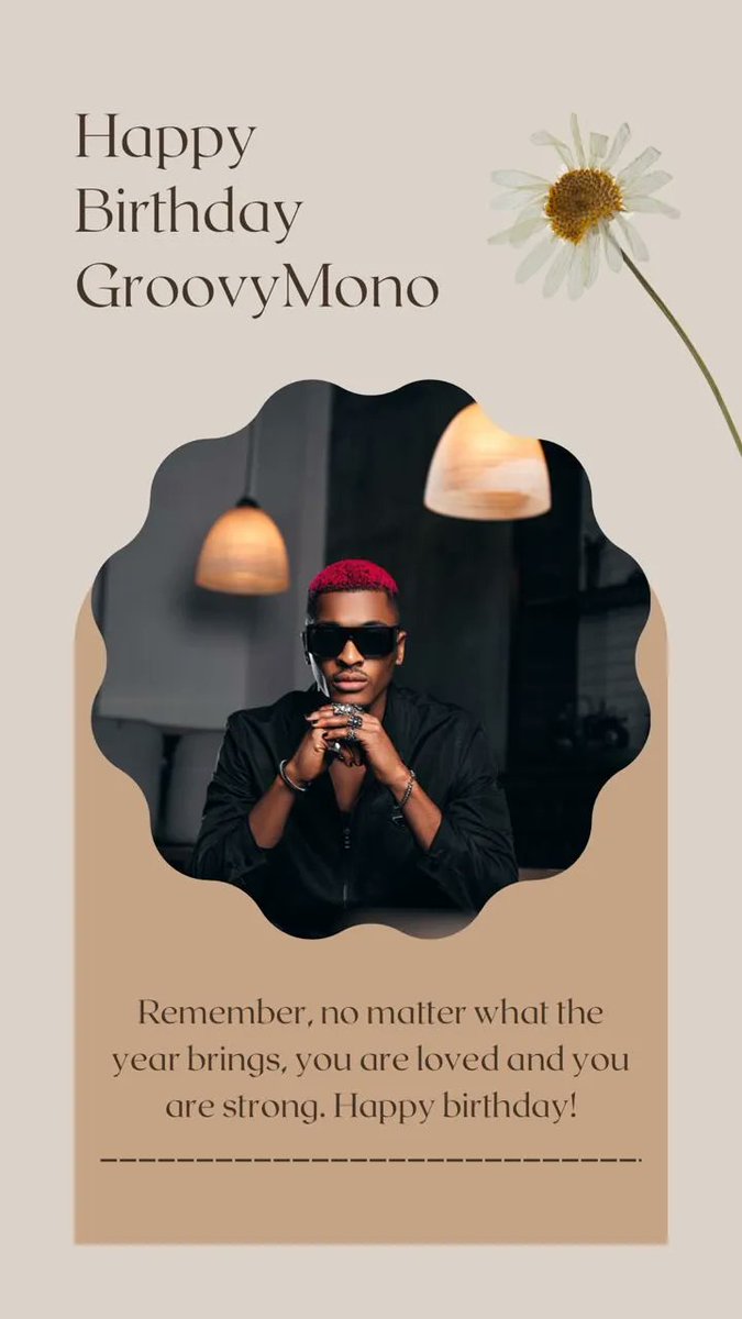 Dineo_M21's tweet photo. Groovy may God bless you with His boundless love, calming peace and heavenly joy throughout years of your life.  We love you.
HAPPY BIRTHDAY GROOVYMONO 

GROOVYMONO AT 27
#GroovyMono #WorldGroovyMonoDay https://t.co/AK1AmPSG6I