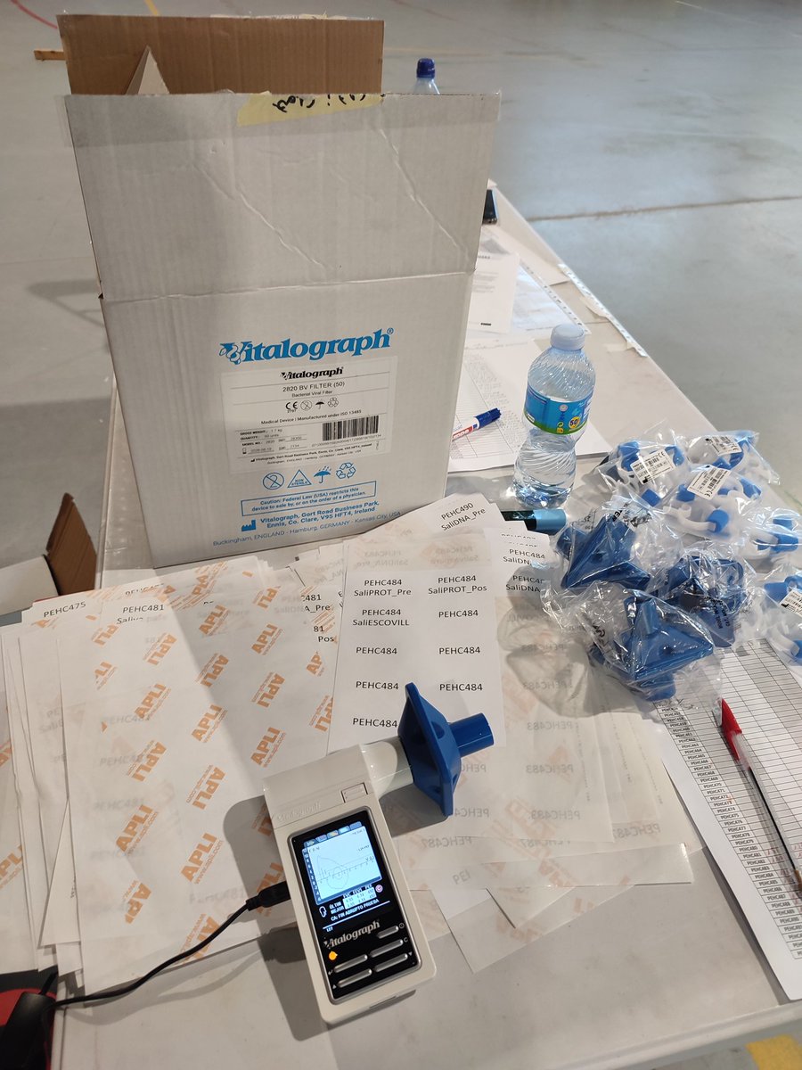 JorgeJCazorlaG's tweet photo. 👉 Todo preparado para una nueva recogida de datos en Palamós con el grupo de investigación @PEHCEUSES.
Vamos a ver cómo están esos🌬️🫁 https://t.co/EEAnXQ7MTT