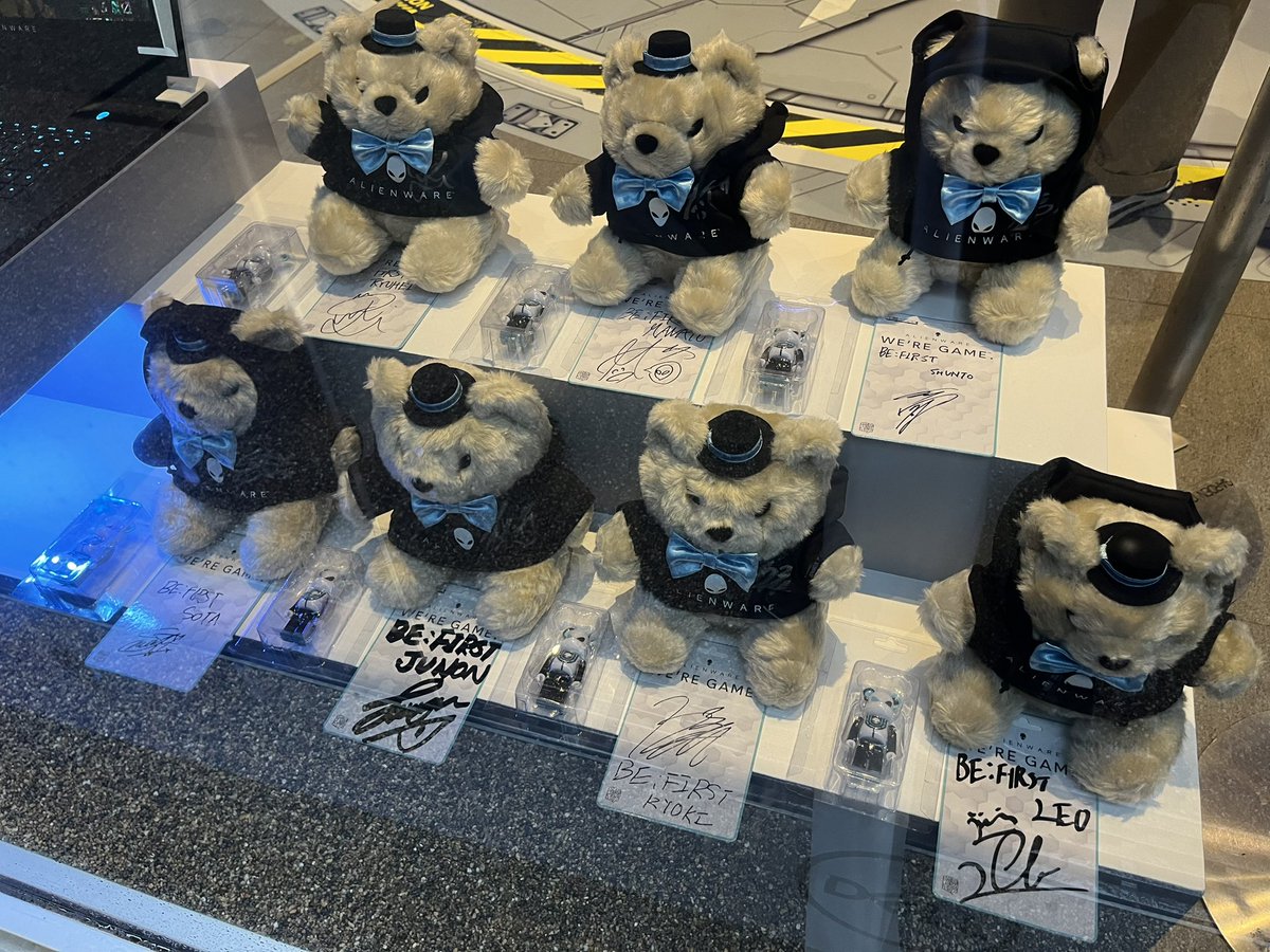 BMSG BE:FIRST テディベア alienwareエイリアンウェア 古い BMSG BE:FIRST テディベア alienwareエイリアンウェア 古い