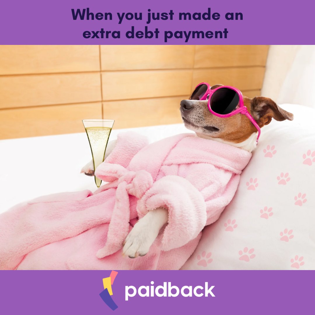 paidbackapp's tweet photo. Living debt free is a life of #luxury https://t.co/6XZbALcRXf
