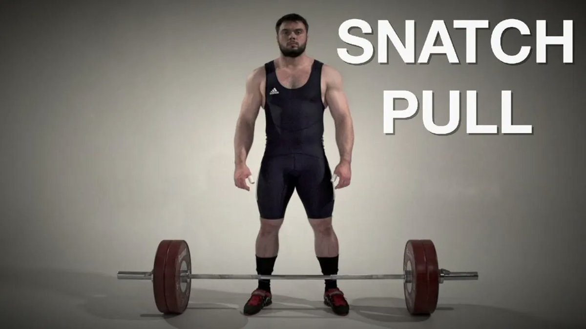reisquarteu's tweet image. #SnatchPull / #weightlifting and #crossfit: youtu.be/cRR87TYYGkE