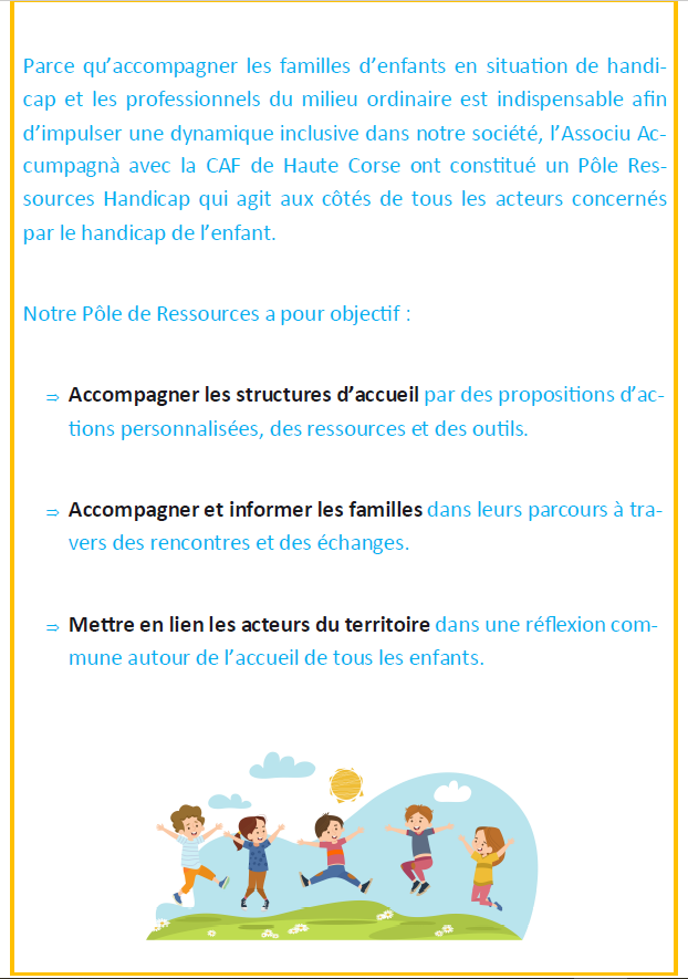 Caf_2b's tweet photo. [#Handicap] 🤝Parents et professionnels de l'#Enfance, la #Jeunesse et la #Parentalité : la Caf et l'associu Accumpagnà ont créé le Pôle Ressources Handicap afin de vous #accompagner dans votre quotidien.
Notre mission : favoriser l'inclusion des enfants en situation de handicap. https://t.co/oUKGYjplQA