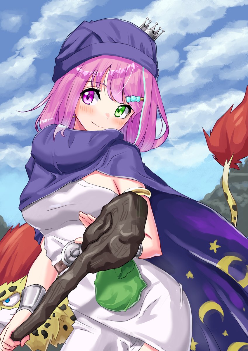 姫森ルーナ 「このサンチョめがんなたん坊ちゃんを描きましたぞ #ルーナート 」|パスタ大好きマン＠絵描きますのイラスト