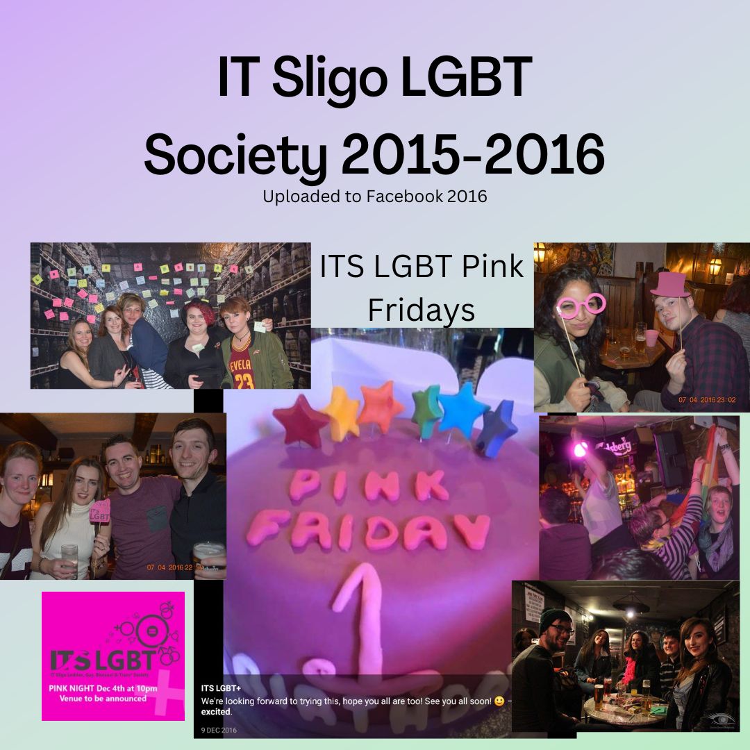 ITSLGBT's tweet photo. If you are in any of these pictures and you would like them removed please don't hesitate to get in contact.

Image description: a series of 9 images with pictures from past ITS LGBT events and a poster for the AGM on Tuesday the 11th of October at 1pm in D1004 https://t.co/i0BXZsiu0J