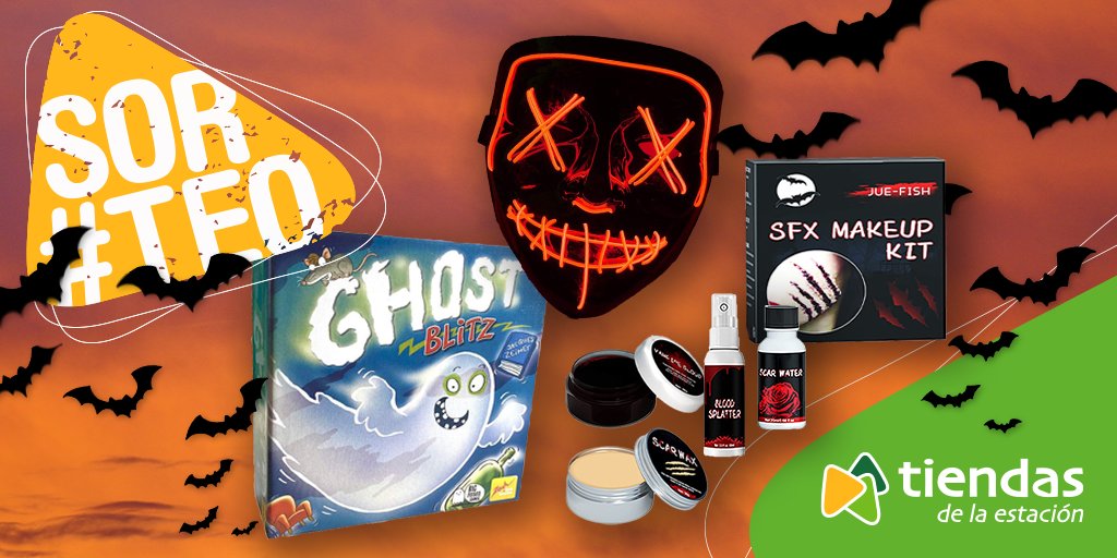 Halloween escalofriante en #tiendasdelaestación 🎃🧙🏻

Participa y gana uno de los tres packs que sorteamos para la noche más terrorífica del año 😱

➡ Síguenos en Twitter (<a href="/tiendasestacion/">tiendasdelaestación</a>)
➡ Haz RT a esta publicación
➡ Menciona a un amigo

#tiendasdelaestación