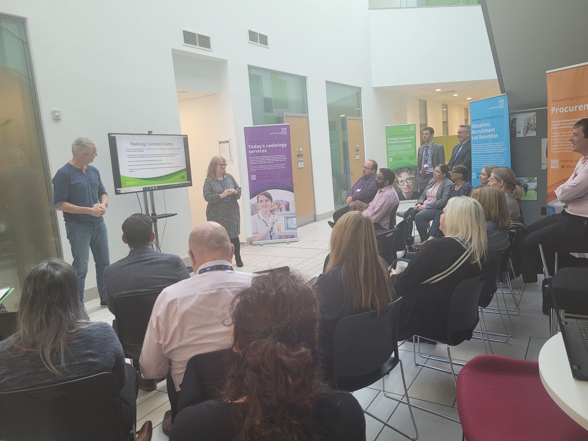emradNHS's tweet photo. EMRAD Collaboration and transformation session by @JaqMoxon and Dave Tipper from @UHDBTrust
#emradfuturesforum #emrad #imaging #imagingnetwork https://t.co/jOTFAs9t3v