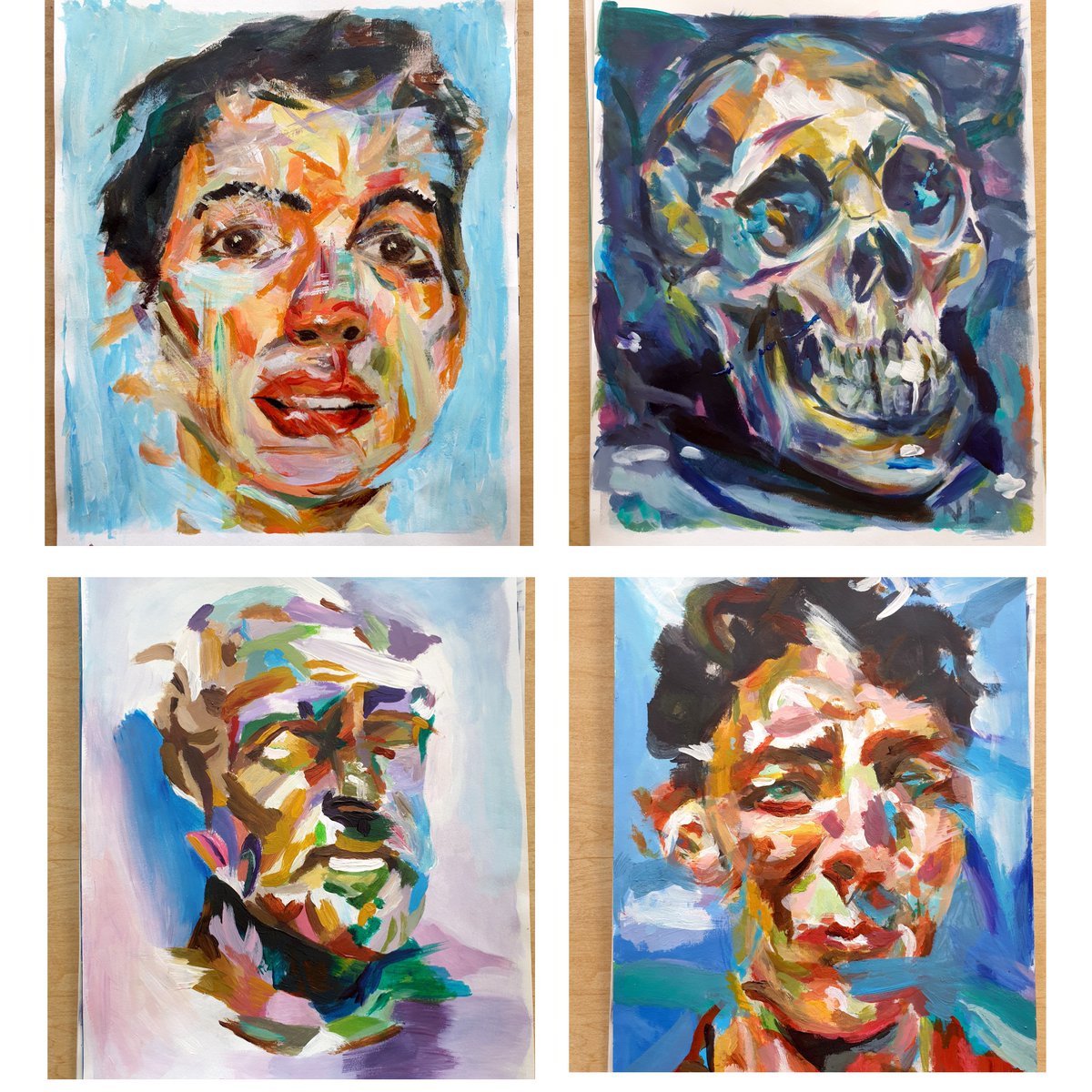 CasesNicola's tweet photo. Several weeks of preparation, practice and exploration with paint and ink is leading to some exciting results in our Year 10 Portraiture unit!
#designmakecreate #dcsg #dcsgart #dulwichdifference #gcseart #art #arteducation #moreartnotless https://t.co/nczplNnNul