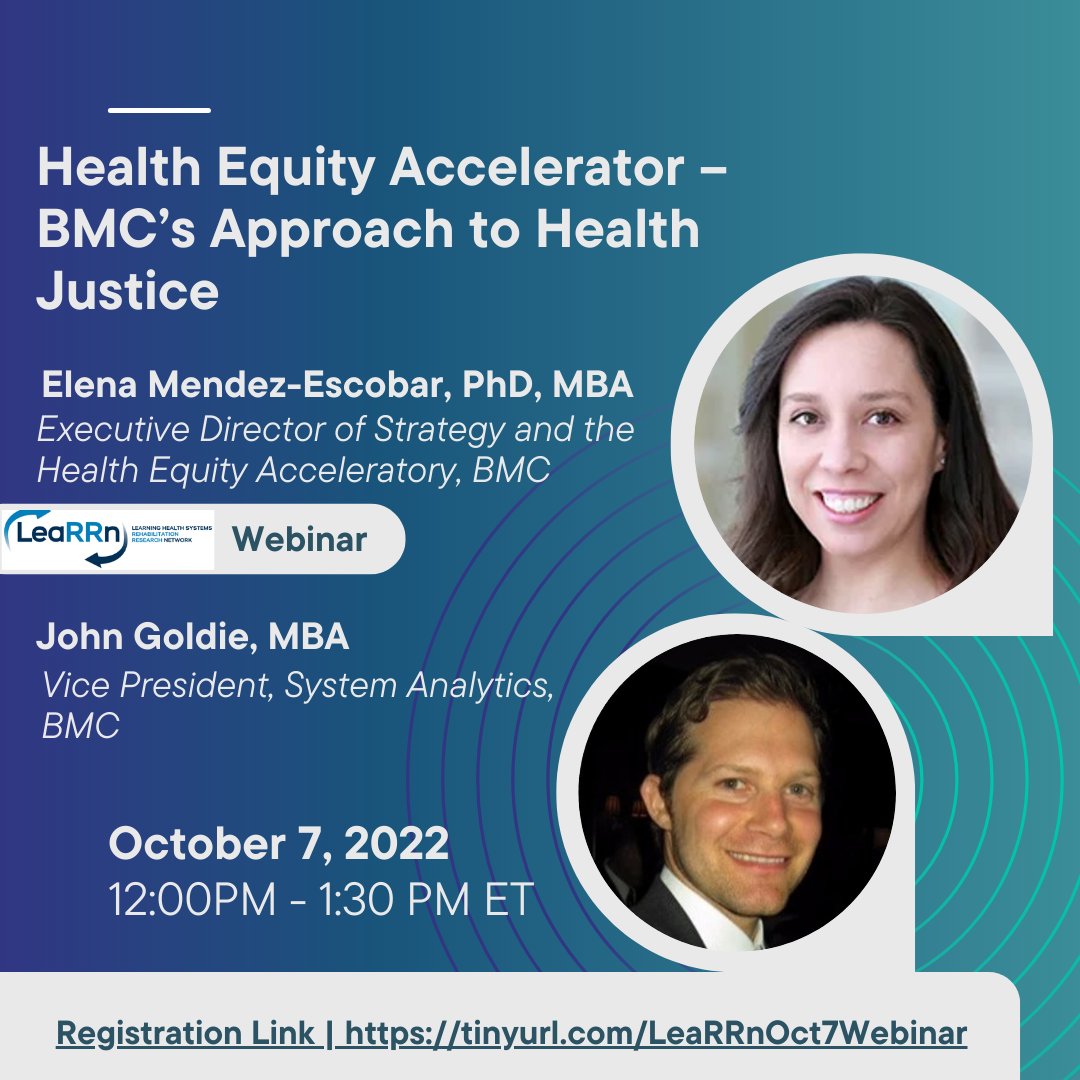 LearrnNetwork's tweet photo. Please register for our next webinar on Friday, October 7 at 12PM ET with Dr. Elena Mendez Escobar and John Goldie, MBA https://t.co/HcsPiJqbYh https://t.co/ORKyzOFMj0