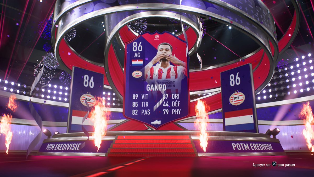 NeFeeWs's tweet image. Premier SBC joueur de l’année, on récupère le POTM de Gakpo 🇳🇱

#FUT23 #POTM