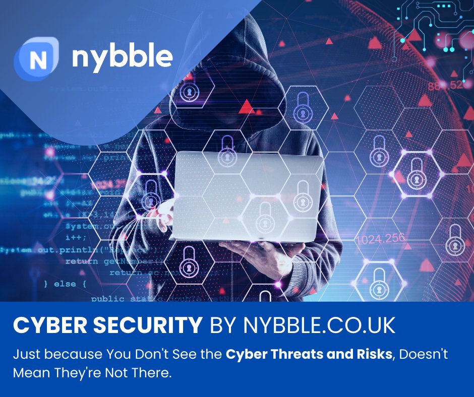 NybbleLtd's tweet photo. ‘Did you know that 85% of cyber-attacks that occur offer no prior warning?

Web Link: https://t.co/D0DEifruJK

Cyber Security Services by Nybble I.T.

#outsourceditsupport #antivirus #internetsecurity #cybersecurity #businessitsupport #manageditservices #itservices #manchester https://t.co/AU1Be30jEb