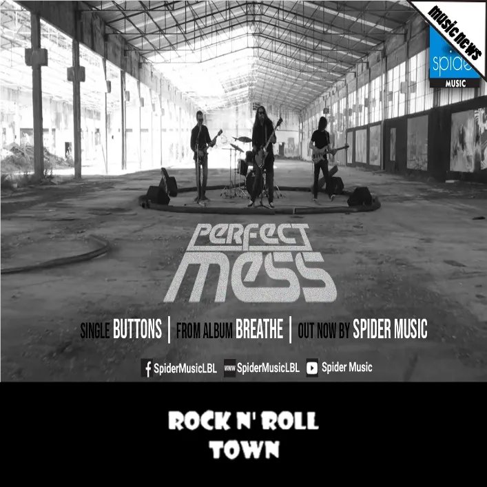 RockNRollTown's tweet photo. 📰 Νέο τραγούδι 🎶 από τους Perfect Mess 🤘🏻 και την @SpiderMusicLBL 🎵! 💥
▶️ https://t.co/THyKi8BwI8
#RnRT #Towners #MusicNews #PerfectMess #New #Song #Single #Video #Buttons #Album #Breathe #Heavy #Music #GreekRockScene #AngelsPR #RockNews #MetalNews #SupportYourLocalBands https://t.co/vhPEK1iFKS