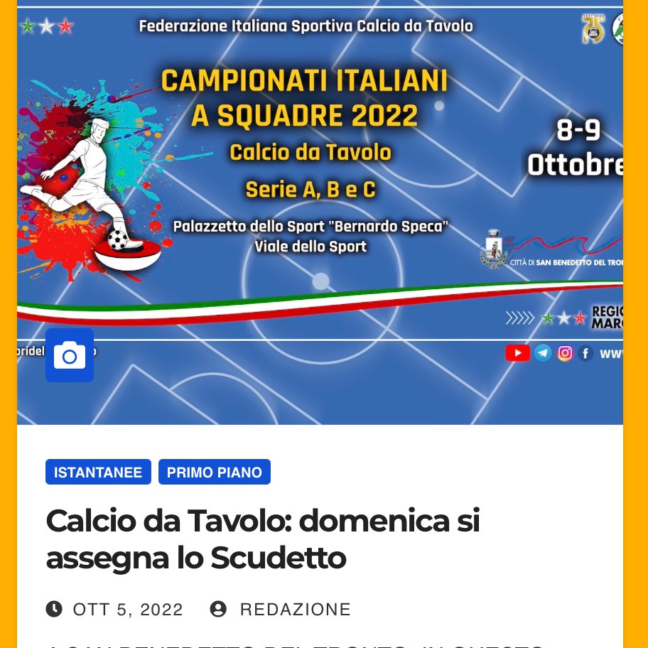 ilcalcioquot's tweet photo. 👉 #CalcioDaTavolo
🏆 Domenica si assegna lo #Scudetto
✍️ Leggi l'articolo sul nostro sito ➡️ https://t.co/Io2woJEuO4
•
•
•
⚽ #calcio #ICQ #football #soccer #Ilcalcioquotidiano #FISCT #Subbuteo #SerieA #SerieB #SerieC https://t.co/zbnbgGsoud