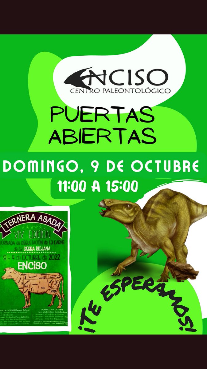 instagram.com/stories/icnita… 
Jornada de Puertas Abiertas en el Centro Paleontológico de Enciso