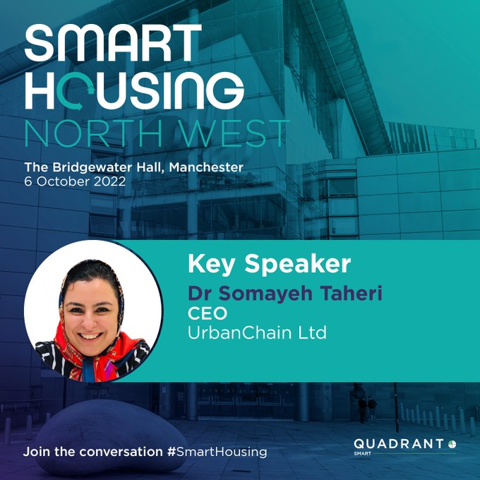 Very much looking forward to attending Smart Housing North West tomorrow.

<a href="/UrbanChain_/">UrbanChain</a> CEO <a href="/SomayehTaheri/">Somayeh Taheri</a>  is one of the speakers. 

See you there .... 👀🙏🙌

peloton-events.co.uk/smart-housing-…
