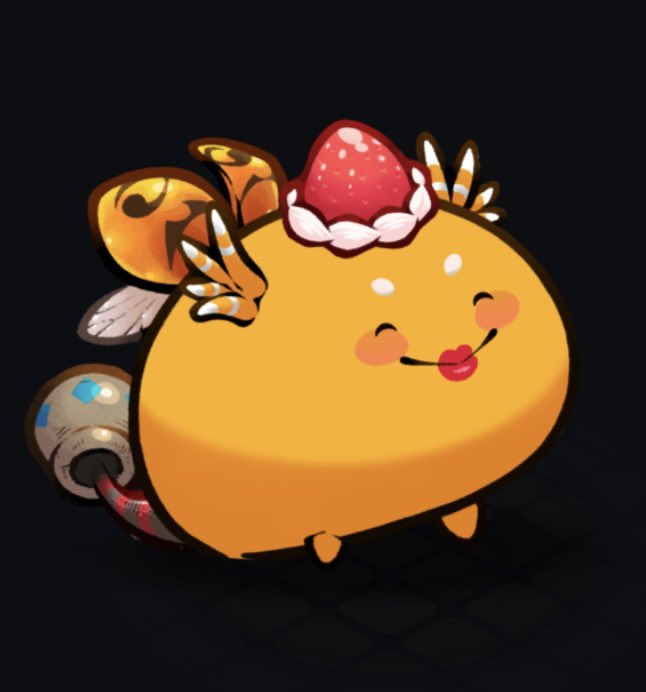 Axie_Miss's tweet photo. My new baby girl ❤️ my first Japanese Axie @AxieInfinity #lunacianSociety @BigYakAxieClub @AxieNormalClub https://t.co/hPJWRysqLA