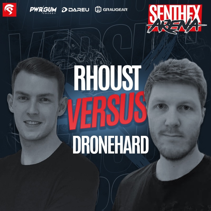 #SC2

<a href="/Rhoust4/">Rhoust</a> vs. <a href="/Dronehard1/">Dronehard</a> in a epic Bo7 Series it is today for the Senthex Arena.

<a href="/SaverSc2/">saVer_sc2</a> will be casting this showmatch starting from 18 CEST today over on : twitch.tv/saver_sc2

powered by <a href="/GRAUGEAR1/">GRAUGEAR ®</a> &amp; <a href="/pwrgum/">pwrgum</a>