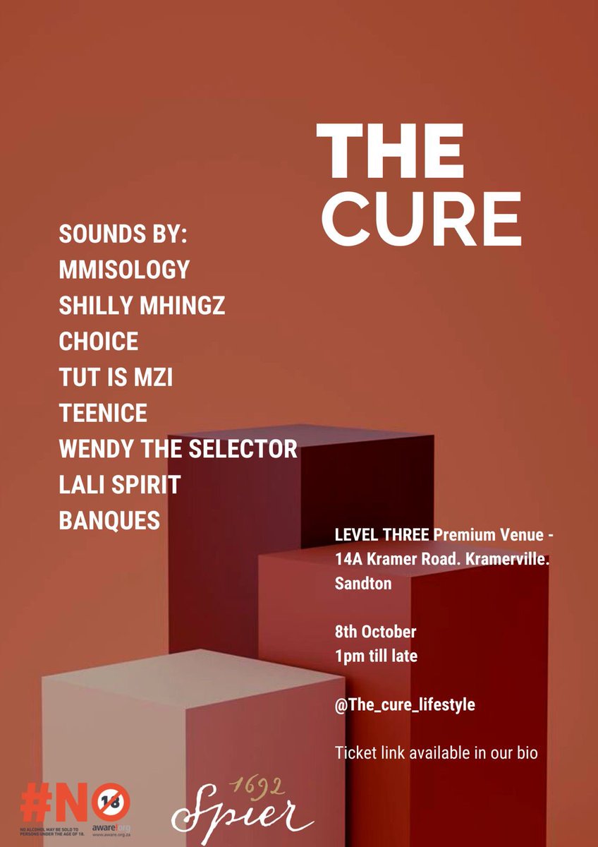 We’re turning our rooftop into a sexy wine vibe compliments of <a href="/SpierWineFarm/">Spier Wine Farm</a> , please get your tickets for <a href="/thecure_life/">The Cure</a> #TheCure howler.co.za/the_cure