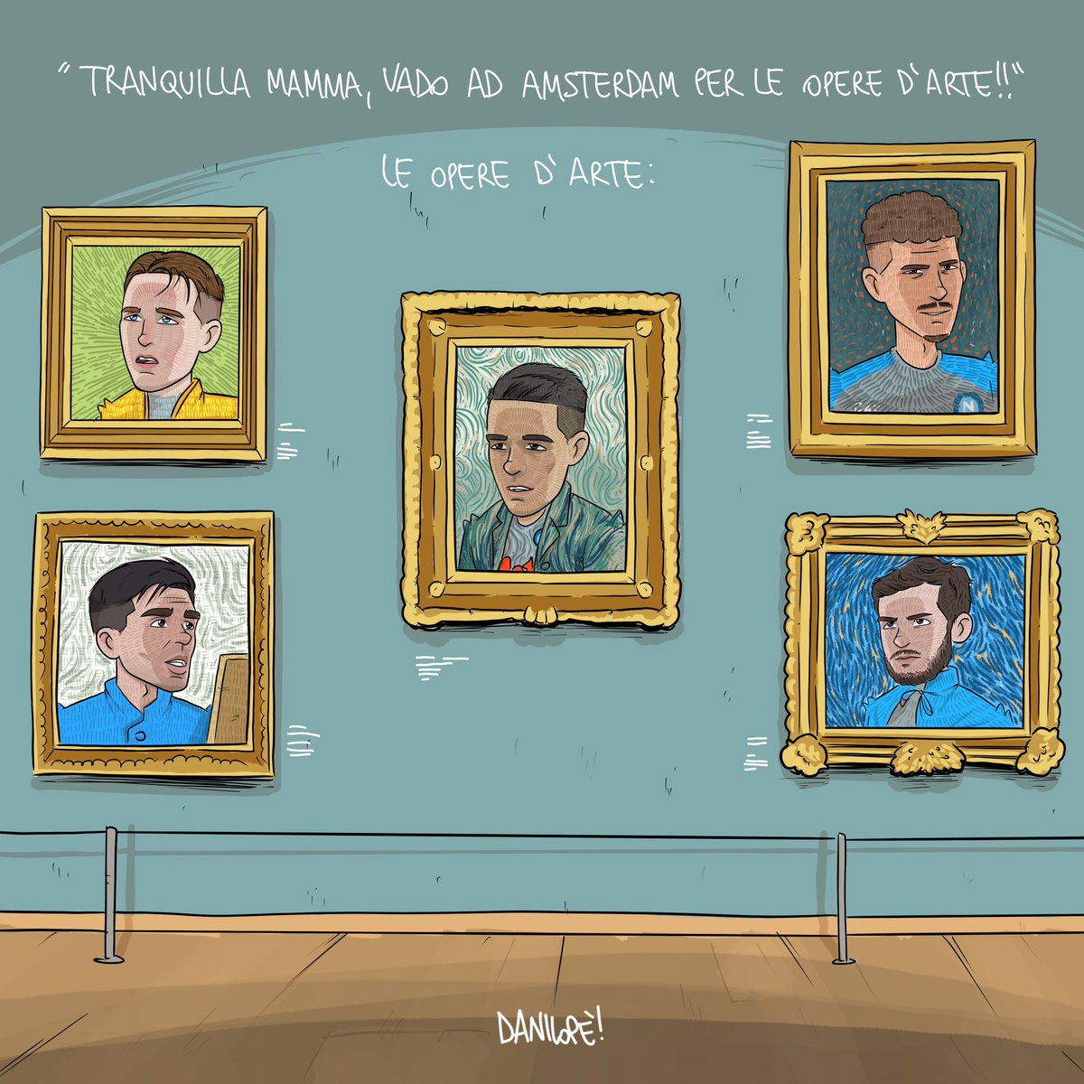 Stupefacenti 💙💙💙💙💙💙
______
#championsleague #ajaxnapoli #ajax #napoli #vangogh #spalletti #art #comicart #comics #footballcomics #sketch #forzanapolisempre #danilope