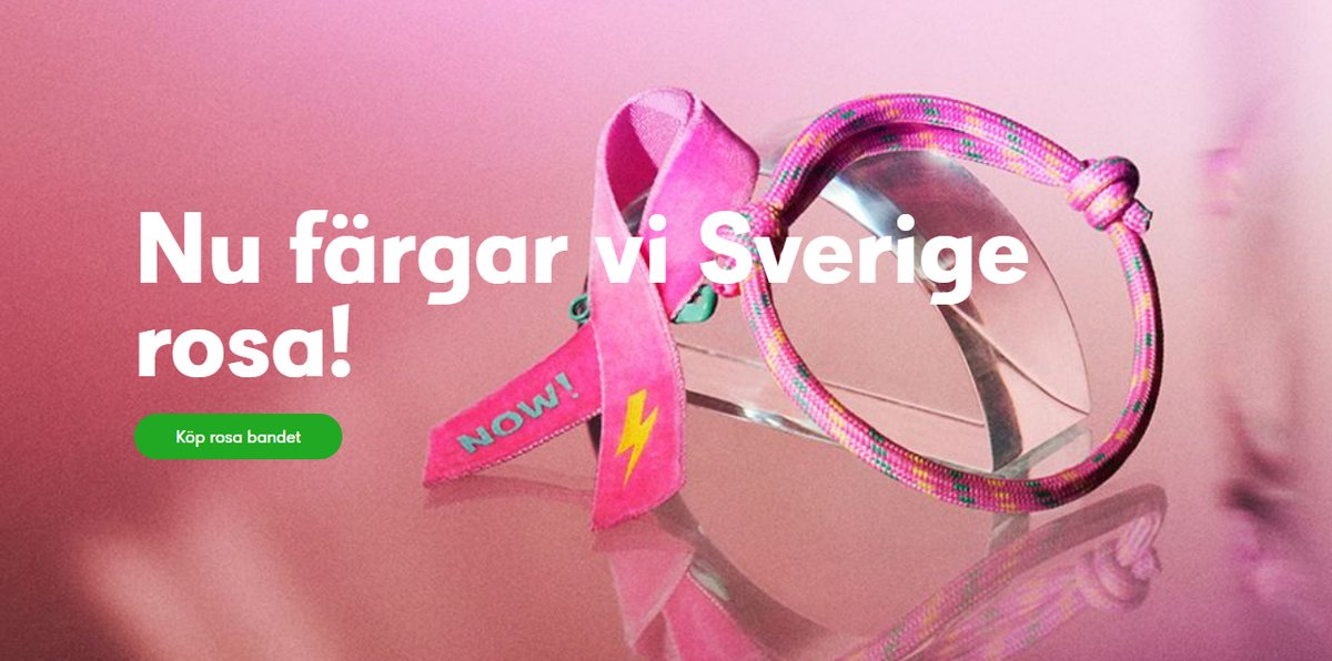 Nu hjälps vi åt att måla Sverige rosa! Tack vare stödet från företag och privatpersoner kan Cancerfonden i år finansiera omkring 500 forskningsprojekt som alla bidrar till att färre ska drabbas och fler överleva cancer. Swerim är stolt sponsor av #Cancerfonden. #fuckcancer