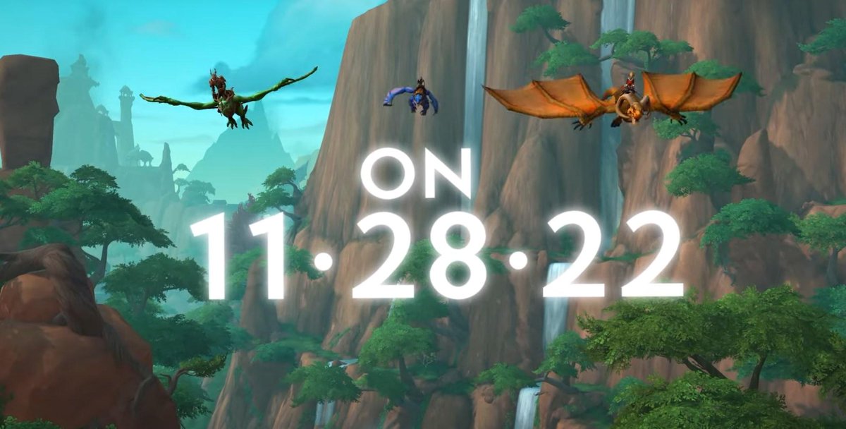 🔥 #Dragonflight RELEASE 28/11/2022 🔥

🔑Dragonflight Heroic Edition

How to Participate!
✅ Follow
❤️ Like
🇪🇺 EU ONLY
⏰ Winner selected today 05/10/22 during my stream at 8PM UK time. Stream will start at 6PM UK TIME

#WoWpartner