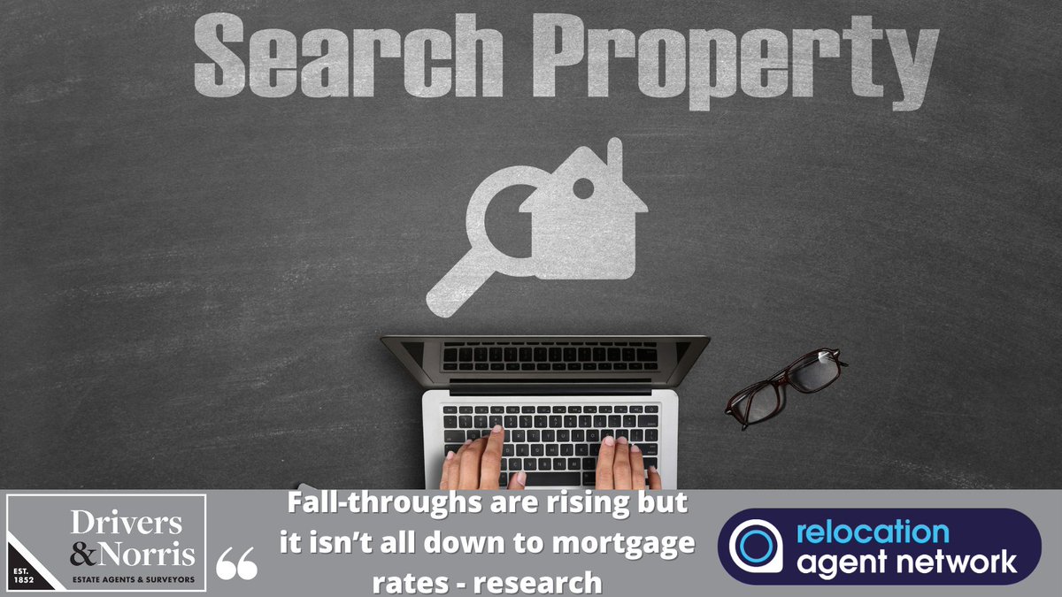 Fall-throughs are certainly on the rise (9% more than Q2 2022), but most of the time it's because the 🏡 buyer changed their mind! Thanks, <a href="/EAToday/">Estate Agent Today</a> for sharing 👉bit.ly/3RHPgEi 🤔Have you dealt with failed sales during Q2 or Q3, <a href="/RelocationAgent/">Relocation Agent Network</a> colleagues?