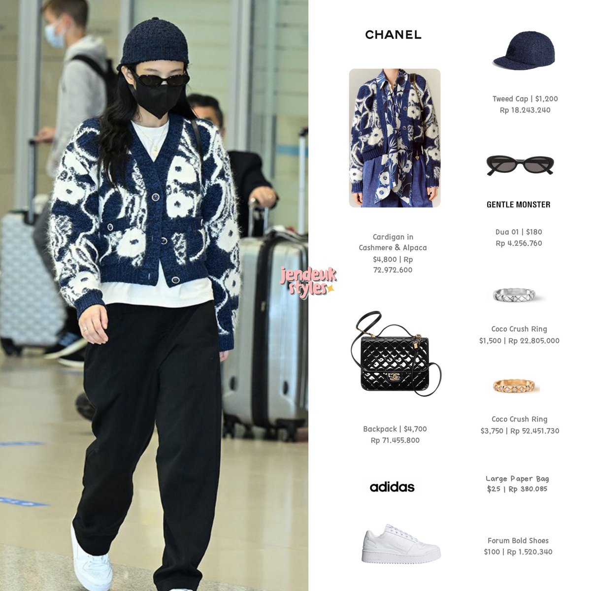 051022 - #JENNIE at incheon airport today 

JENNIE CHANEL TAKEOVER
#JENNIExCHANELSS23   #BLACKPINK #jenniekim #제니