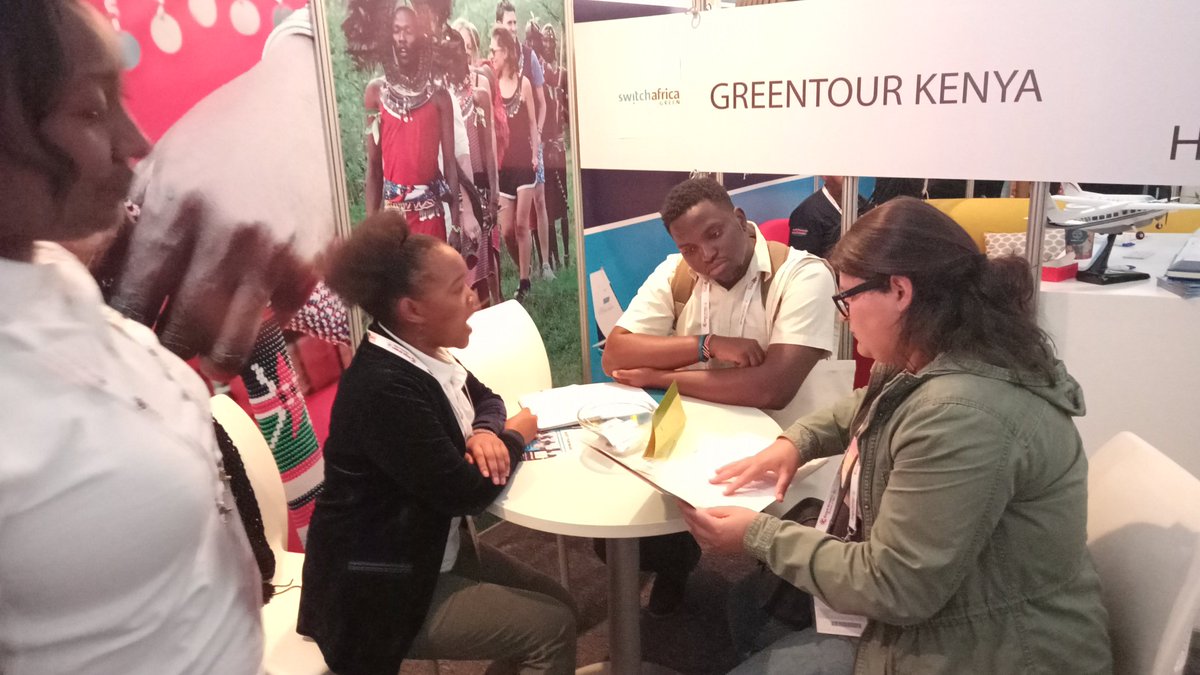 ecotourismkenya's tweet image. This #GreenTourWednesday, the team is well representing the  GreenTour project. Sharing on past , current activities, the Travelife platform for your operators and more on joining the sustainable tourism movement.

STAND H13
Welcome 🤗
#MKTE #RediscoverTheMagic