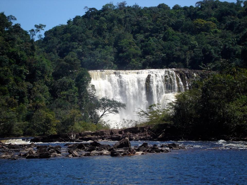 Fritz_A_Sanchez's tweet photo. La belleza del Salto Tirika entre la espesura de la selva, Parque Nacional #Canaima 
Región que tampoco se ha salvado de la vorágine extractivista 
#NoAlArcoMinero 
#NoALaMineriaIlegal 
#VenezuelaFragmentada https://t.co/53Lyx9gl9R